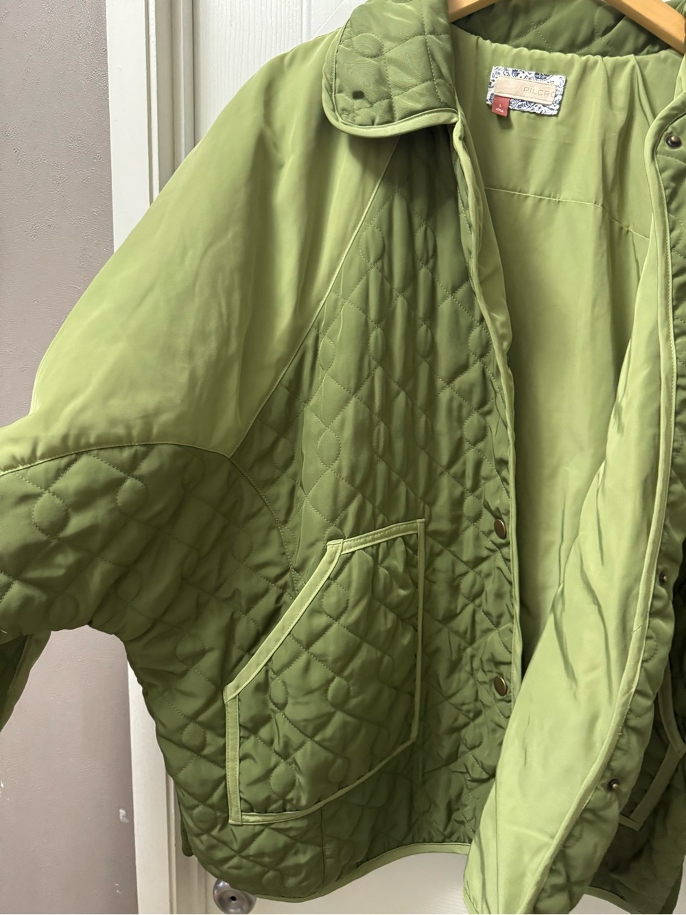 Pilcro Quilted Button Jacket - Picture 8 of 12